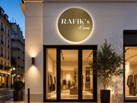 Boîte à lumière LED en acrylique rétroéclairée personnalisée, enseigne publicitaire lumineuse pour café, boutique de tabac, enseigne de devanture de magasin, IP65