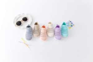 <span class=keywords><strong>Zapatos</strong></span> <span class=keywords><strong>Primeros</strong></span> <span class=keywords><strong>Pasos</strong></span> para Bebé, Diseño a Rayas, Antideslizantes, Ecológicos, Casuales, Talla para Bebé - Product Image 2