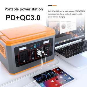 Generador Solar de Emergencia para Exteriores y Hogar, Fuente de Alimentación Portátil de 500w 1000w - Product Image 5