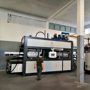 Machine de fabrication d'assiettes en papier biodégradable, équipement de formage et de pressage à chaud de <span class=keywords><strong>vaisselle</strong></span> en pulpe - Product Image 5