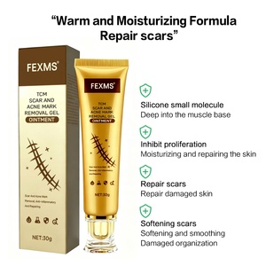 Cicatrice e segno dell'acne Gel di rimozione Anti-infiammatori e riparazione con estratto vegetale e Formula delicata - Product Image 3