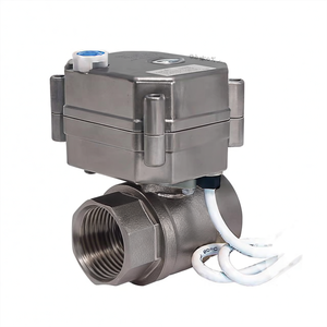 Venta de Liquidación COVNA B2B, Válvula de Bola Eléctrica Motorizada de 110V, 2 Vías, DN15, 1/2 Pulgada, Roscada, Mini Válvula de Bola de Latón con Actuador Eléctrico - Product Image 2