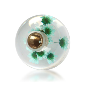 Manopla de Câmbio Universal em Cristal com Design de Flor 5.3cm para Transmissão Automática JDM - Acessório Automotivo - Product Image 4