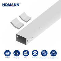 Échelle à câbles GI personnalisable Hdmann certifiée CE, résistante à la corrosion, avec couvercle pour le routage de câbles de plafond dans les centres de données