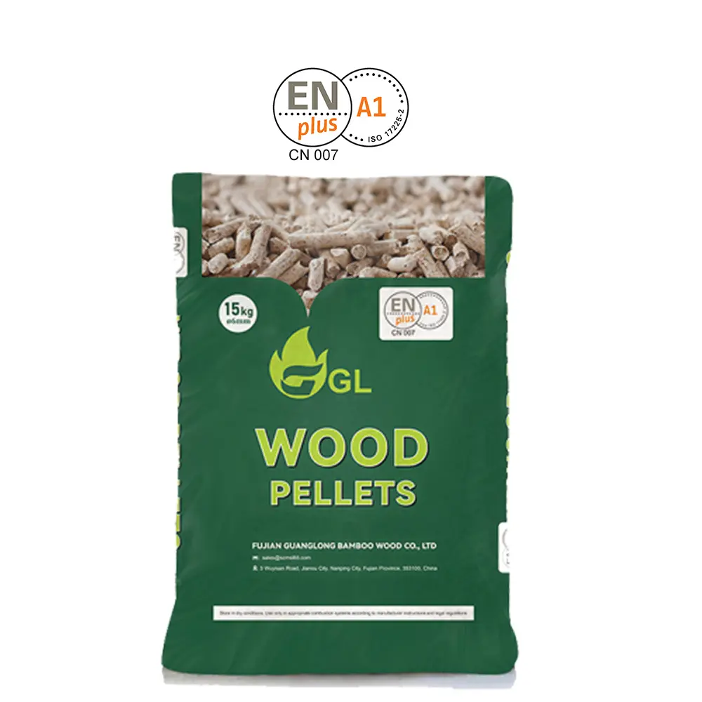 Enplus A1 CN007 pellet di legno a buon mercato prezzo competitivo ad alta efficienza di buona qualità biomassa pellet di legno per la stufa di esplosione caldo firep