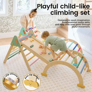 Triángulo <span class=keywords><strong>Pikler</strong></span>, Estructura <span class=keywords><strong>de</strong></span> <span class=keywords><strong>Madera</strong></span> para Escalar, Juguetes Montessori, Juguetes <span class=keywords><strong>de</strong></span> Escalada para Niños en Interiores, Juguetes <span class=keywords><strong>Pikler</strong></span> Montessori - Product Image 2