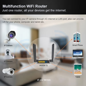 Routeur réseau 4G sans latence, routeur <span class=keywords><strong>WiFi</strong></span> 4G LTE avec emplacement pour <span class=keywords><strong>carte</strong></span> <span class=keywords><strong>SIM</strong></span>, 300 Mbps sans fil, 4 ports LAN, Openwrt, routeur <span class=keywords><strong>WiFi</strong></span> 4G avec <span class=keywords><strong>carte</strong></span> <span class=keywords><strong>SIM</strong></span> - Product Image 4