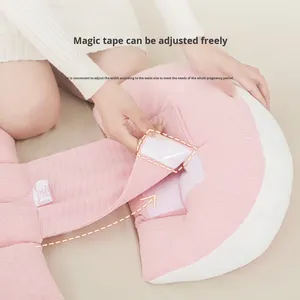 <span class=keywords><strong>Oreiller</strong></span> rectangulaire en polyester et coton pour femmes enceintes, pour dormir sur le côté, protection <span class=keywords><strong>de</strong></span> la taille, <span class=keywords><strong>soutien</strong></span> du ventre - Multifonction - Product Image 4
