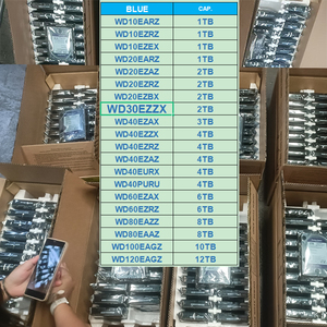 Disco Duro Interno de Escritorio de 3 TB, Azul, WD30EZZX, 3.5 Pulgadas, SATA 3, 6 Gb/s, 5400 RPM, 128 MB de Caché, CMR, NCQ, Solución de Almacenamiento para PC de Escritorio - Product Image 1