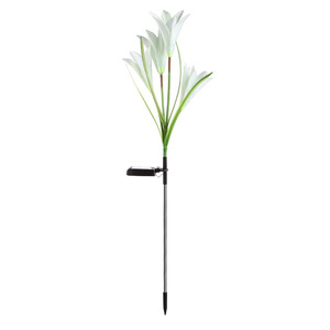 Lampes solaires HDH en forme de lys, étanches, à LED, pour jardin, pelouse, patio, allée, décoration - Product Image 5