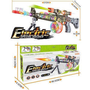 Pistolet électronique vibrant pour enfants, jouets pour garçons, avec boîte <span class=keywords><strong>de</strong></span> jeu d'intérieur, son et lumière, cadeau pour garçons, nouveau, OEM <span class=keywords><strong>IR</strong></span> - Product Image 5