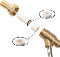 NBT Kit de sablage pour nettoyeur haute pression portable Lance de sablage humide Kit de sablage humide pour nettoyeur haute pression
