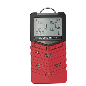 Détecteur portable de diffusion de 4 gaz MicMeta (CO/H2S/O2/LEL) avec IP68 et alarme de détresse - Product Image 3