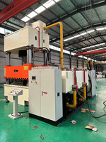 Presse hydraulique à quatre colonnes de 100 tonnes avec roulement et moteur pour la production de couvercles de puits d'inspection SMC/BMC et de panneaux de protection d'eau