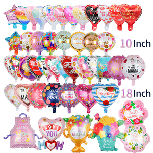 Venta al por mayor Feliz Día DE LA MADRE Globo 10 pulgadas español Te Amo Mama Globos para la decoración de la fiesta de cumpleaños - Product Image 2