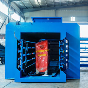 Prensa Hidráulica Automática para Empacar, Empacadora Horizontal, Máquina de Reciclaje de Cartón, Botellas de Plástico y Ropa Usada, Empacadoras Horizontales - Product Image 4