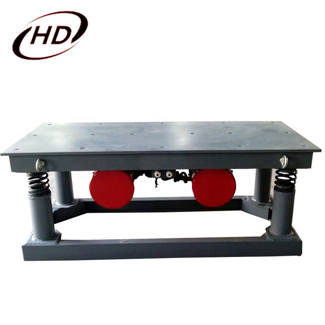 Factory Customized 380V 50HZ Carbon Steel 2m*2m Surface Type Electric Vibrator for Concrete Molds