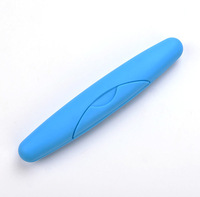 A1712 Étui de rangement pour brosse à dents moderne, portable, écologique, non toxique, en PP coloré, pour enfants, idéal pour les voyages en plein air
