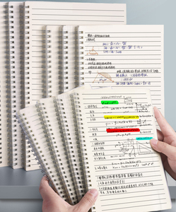 Wholesale Customizable Spiral <strong>Notebooks</strong> With Durable PP Covers and Convenient Size Options (A4, A5, B5) 80 Double Sided Pages - Product Image 6