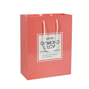 Paper Bag With Design Wholesale Custom Large Paper Bag With Handles