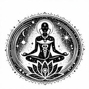 Livre de coloriage et de journalisation du zodiaque mandala cosmique |   Cahier d'activités sur la pleine conscience et l'art médical, 59 pages, format 8,5 x 11 pouces - Product Image 1