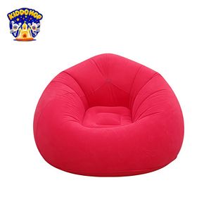 เก้าอี้โซฟาเป่าลมแบบพกพาสำหรับคนขี้เกียจขนาดใหญ่เก้าอี้โซฟาเบาะนั่งเก้าอี้เม็ดโฟมพีวีซี - Product Image 1