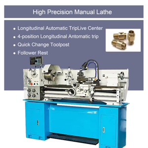 Torno Horizontal Semiautomático de Precisión Industrial, de Uso Medio, Manual, en Estado Nuevo - Product Image 2