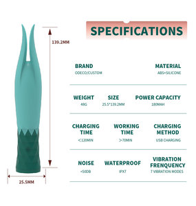 Odeco Sextoy Bullet Vagina BDSM Sextoy Vibrator voor Vrouwen Seksartikelen Adult Toys Vibrator Seks Speelgoed Dildo Seks Speelgoed - Product Image 6