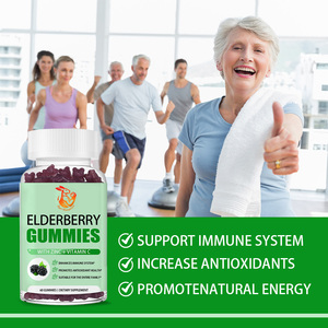 Gomitas Premium de Saúco con Citrato de Zinc y Vitamina C (Sambucus nigra) para el Apoyo Inmunológico y Antioxidante Familiar - Product Image 3