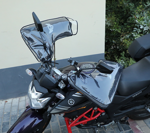 RTS moto bici antivento <span class=keywords><strong>antipioggia</strong></span> inverno tenere caldo caldo proteggere manubrio maniglia grande copertura di protezione guanti - Product Image 2