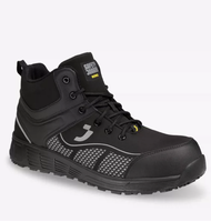 Chaussures de sécurité industrielles pour hommes, mi-montantes, MILOS, S1P ESD SRC, embout composite, anti-perforation