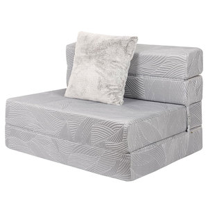 <b>Foldable</b> <b>Sofa</b> <b>Bed</b> With Removable Cover Multifunctional Foam Cushion For Small Spaces Living Room Rental Rooms - Product Image 5