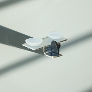 ตะขอชั้นสำหรับแผ่นไม้แขวนผนังแสดงตะขอแผ่นโลหะ - Product Image 5