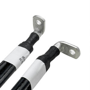 كابلات بطارية من من من النحاس ، كابل ربط ربط بالبطارية السوداء ، محول شمسي - Product Image 2