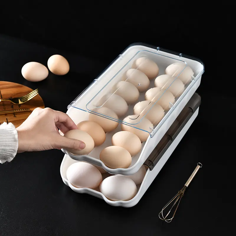 Toptan fiyat buzdolabı yumurta saklama kutusu yumurta ambalaj kutusu yumurta saklama kutusu