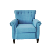 Klassischer getufteter Einzels ofa sessel mit Rolled Arms Fabric Living Room Chair