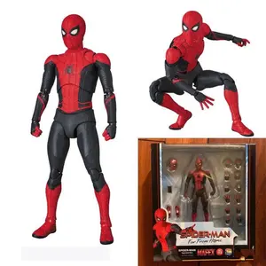 Spiderman Pvc Figura DE ACCIÓN Spiderman Modelo coleccionable 15Cm Spiderman Modelo Figura
