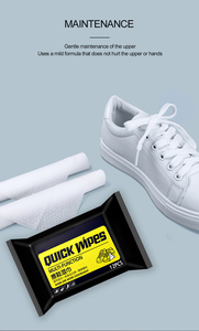 Khăn Giấy Ướt Làm Sạch Giày Sneaker Theo Yêu Cầu Của Nhà Máy Nhãn Hiệu Riêng Chất Lượng Hàng Đầu - Product Image 2