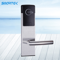 Sistema de Cerradura Inteligente RFID para Hotel Smartek E301 SUS304 ANSI de 13.56 MHZ, Cerradura RFID Inteligente para Hotel