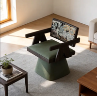 Chaise de salle à manger vintage en bois massif de style français, design moderne, meubles pour la maison, le bureau et la chambre, pour la maison, l'appartement et l'extérieur