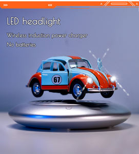 Modèle de voiture de collection en métal moulé sous pression, lévitation magnétique, décoration de bureau, cadeau, artisanat de précision - Product Image 3