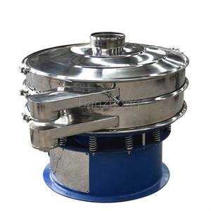 Горячая распродажа, вращающийся вибрационный экран из углеродистой стали для просеивания сыпучих материалов - Product Image 1