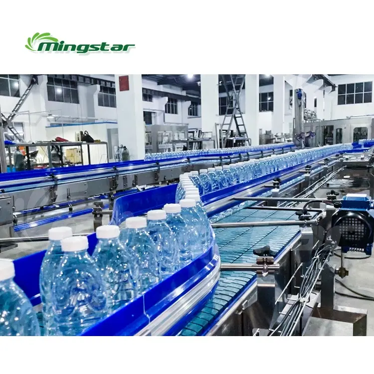 Полностью автоматическая машина для розлива минеральной воды Mingstar, 3 в 1