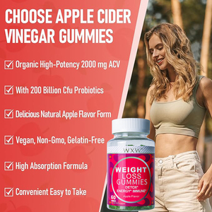 Suplementos profesionales Pérdida de peso Gummies Digestivo Salud general Gummies delgadas Adelgazamiento Quemar grasa Gummy Candy - Product Image 6