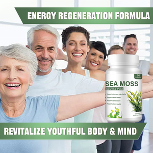 Capsule di Muschio Marino con Estratto di Alghe, Ashwagandha e CoQ10, Integratore Alimentare Salutare per Adulti - Product Image 5