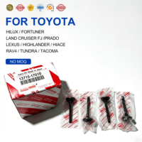 UP Auto Parts Engine System Exhaust Valve 13715-17010 for Toyota Land Cruiser 70 Hilux Coaster 1HZ