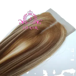 Top Selling HD Skin Lace Piano Closure 4x4 5x5 Best Quality Raw Remy Human Hair Middle Part All Style Customize With Best Price