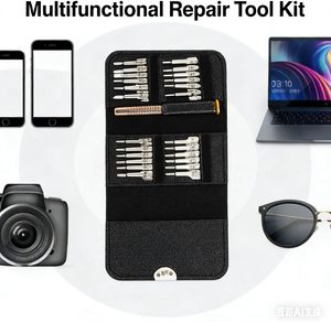 Kit de tournevis de précision 24-en-1, ensemble d'outils de réparation <span class=keywords><strong>avec</strong></span> sac de rangement pour l'électronique, les consoles de jeux, les lunettes, les articles ménagers - Product Image 3