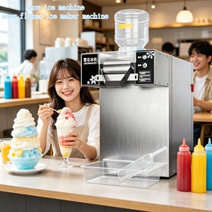 เครื่องทำไอศกรีมเกล็ดหิมะเชิงพาณิชย์สำหรับร้าน<span class=keywords><strong>ชาน</strong></span><span class=keywords><strong>ม</strong></span>ไข่มุกและอุปกรณ์ร้านเครื่องดื่<span class=keywords><strong>ม</strong></span>แช่แข็ง - Product Image 1