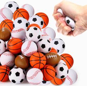 Hot Sale Sports Ball <b>Pack</b> Promotional Rugby Tennis Football Anti-stress Ball Toys - Product Image 2